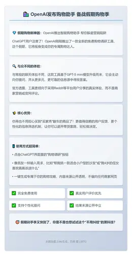 OpenAI发布购物助手 备战假期购物季