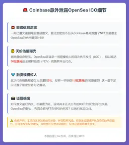 Coinbase意外泄露OpenSea ICO细节