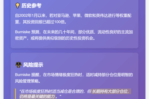 未来几十年加密资产或迎百倍回报