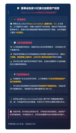 董事会批准10亿美元加密资产投资