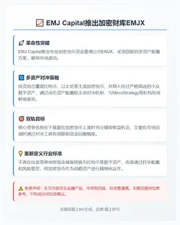 EMJ Capital推出加密财库EMJX