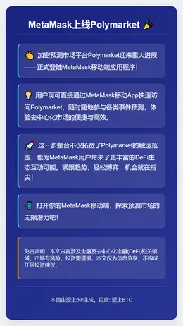 MetaMask上线Polymarket