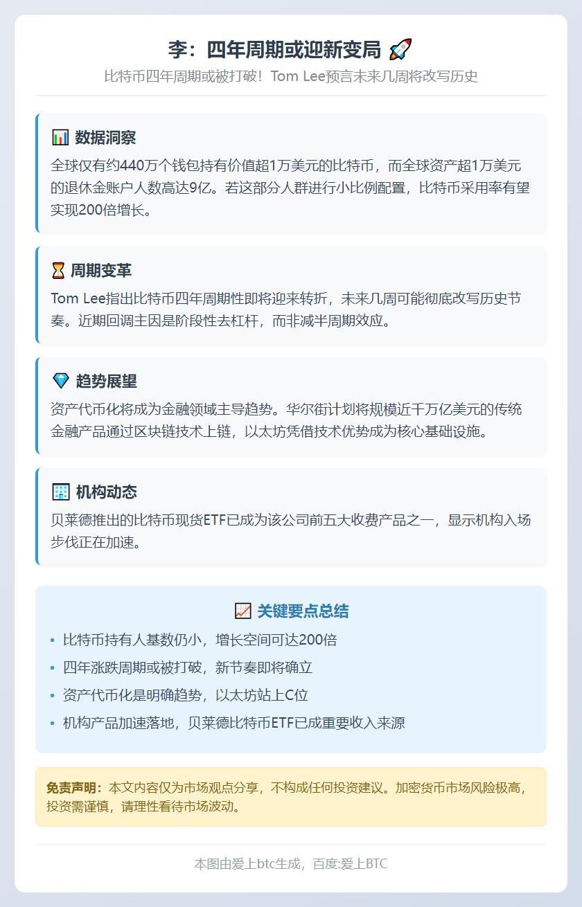 李：四年周期或迎新变局