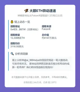 8小时前FalconX转出4万ETH