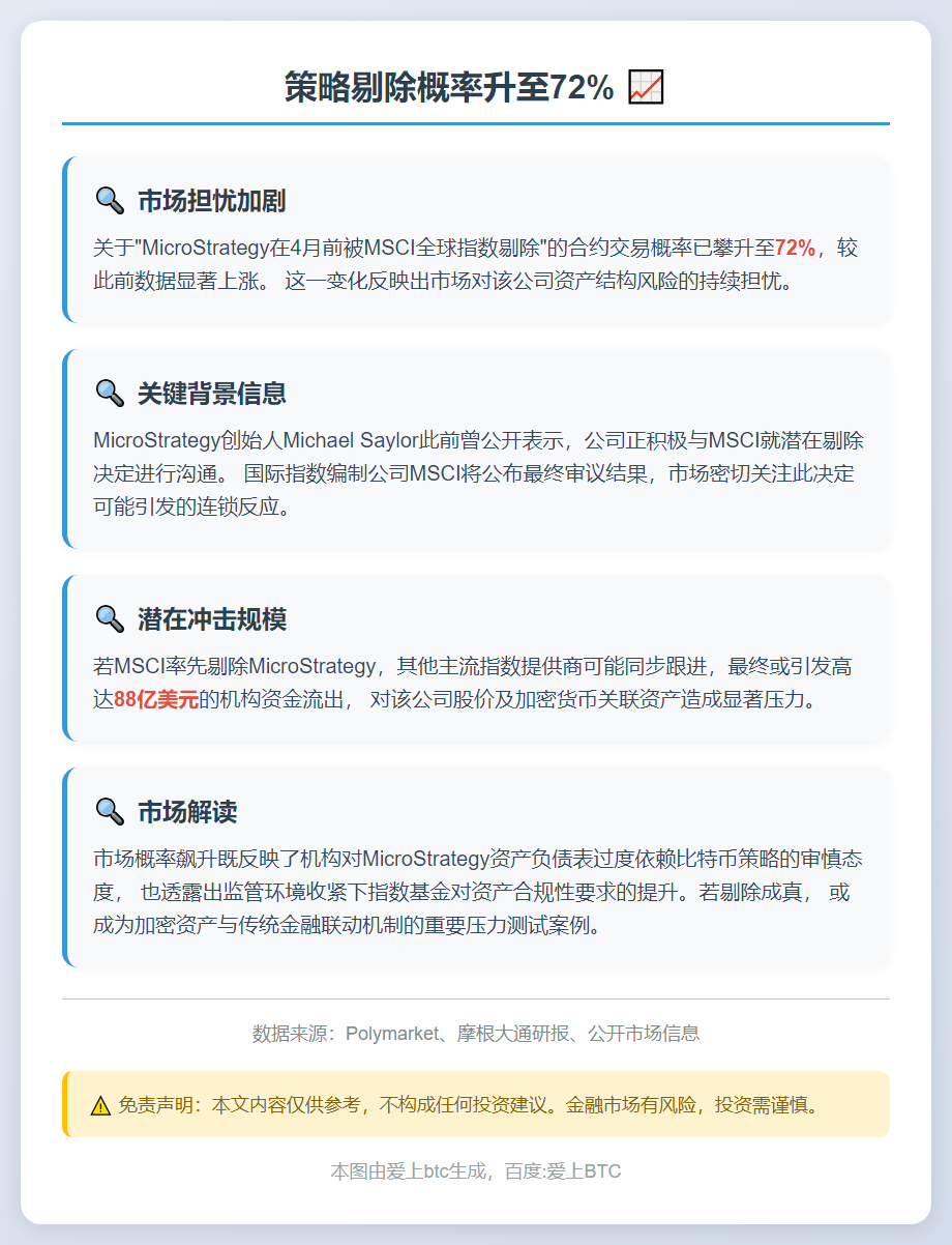 策略剔除概率升至72%