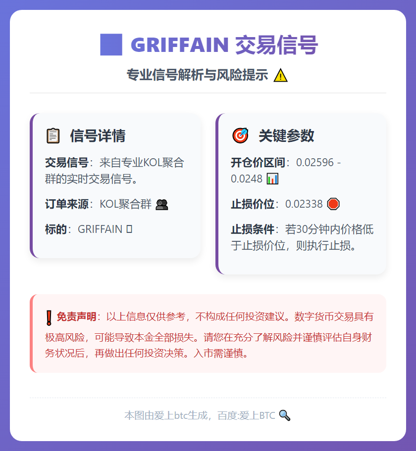 2025-12-07 22:18:57 GRIFFAIN交易信号