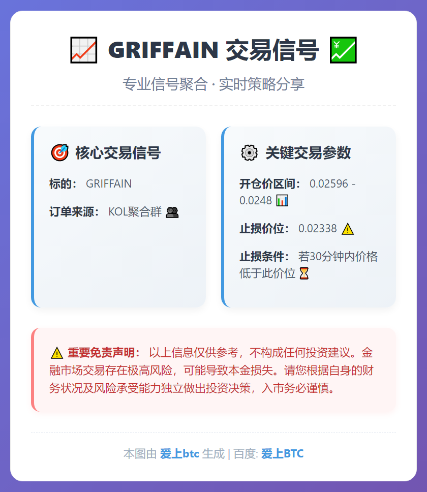 2025-12-07 22:41:48 GRIFFAIN交易信号