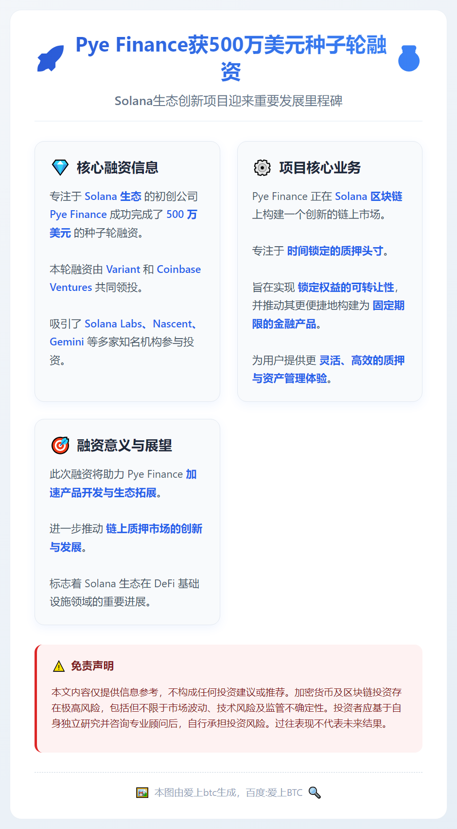 Pye Finance获500万美元种子轮融资
