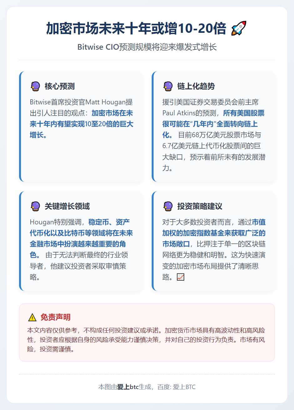 加密市场未来十年或增10-20倍