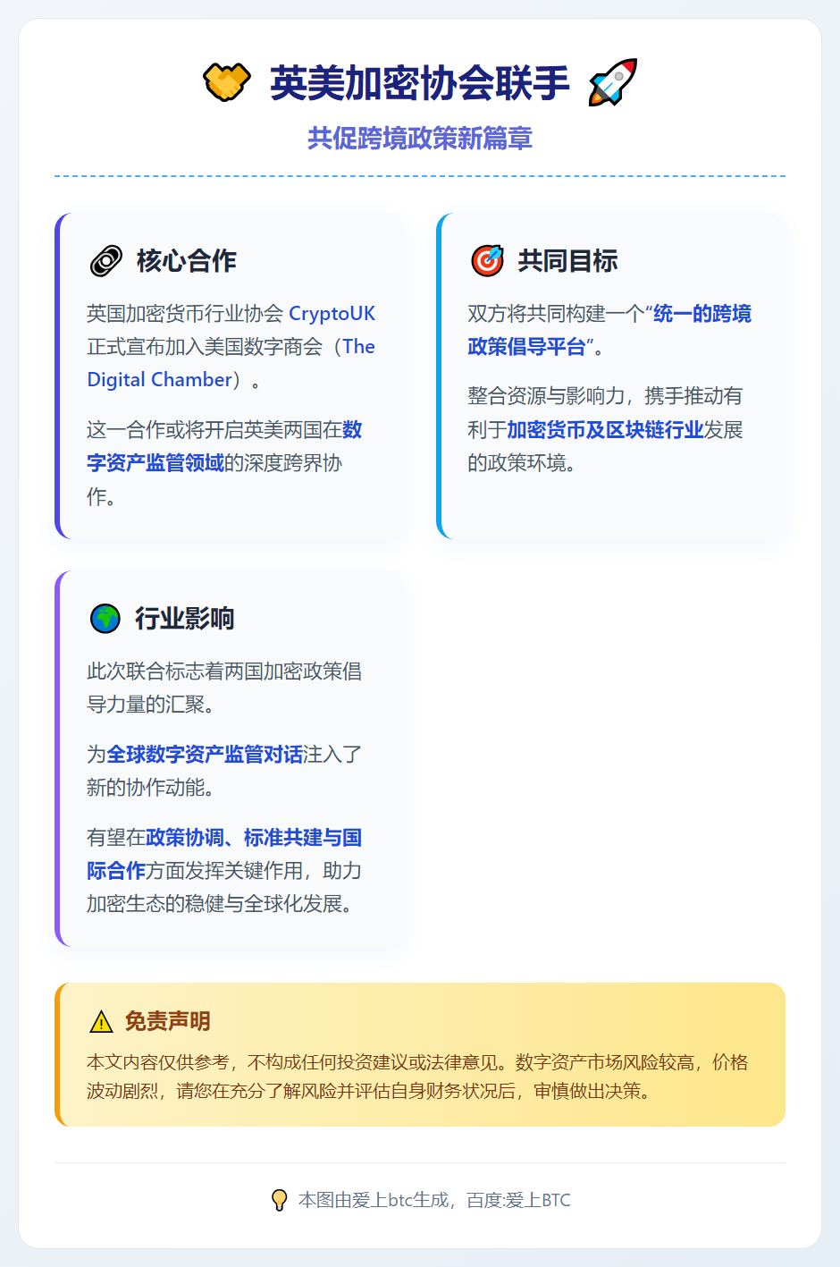 英加密协会联美商会 共促跨境政策