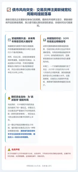 债市押注联储宽松提前结束