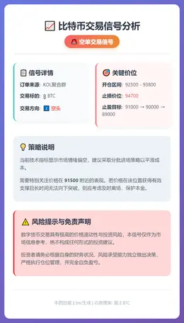2025-12-10 11:06:59 BTC空单交易信号
