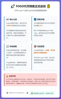 FOGO代币12月17日启动预售