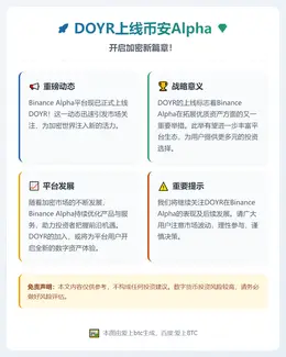 DOYR上线币安Alpha