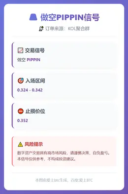 2025-12-11 17:39:20 做空PIPPIN信号