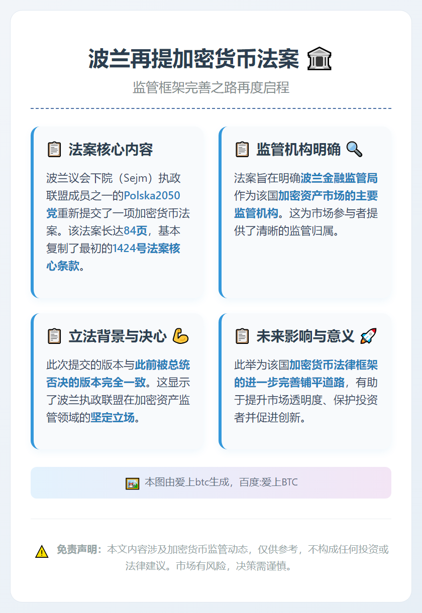 波兰再提加密货币法案