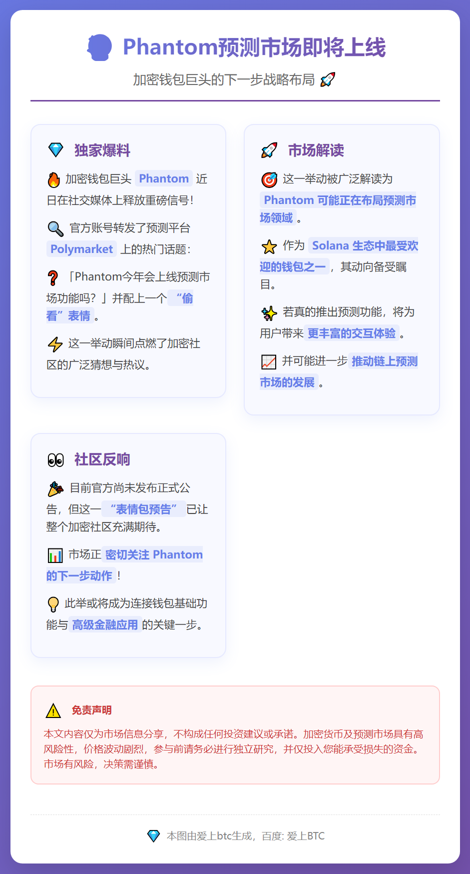 Phantom预测市场即将上线