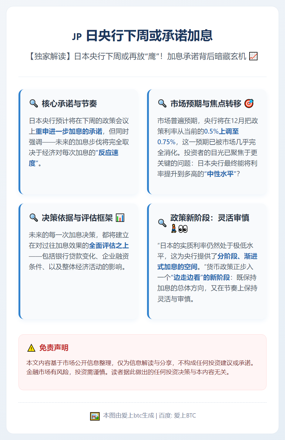 日央行下周或承诺加息