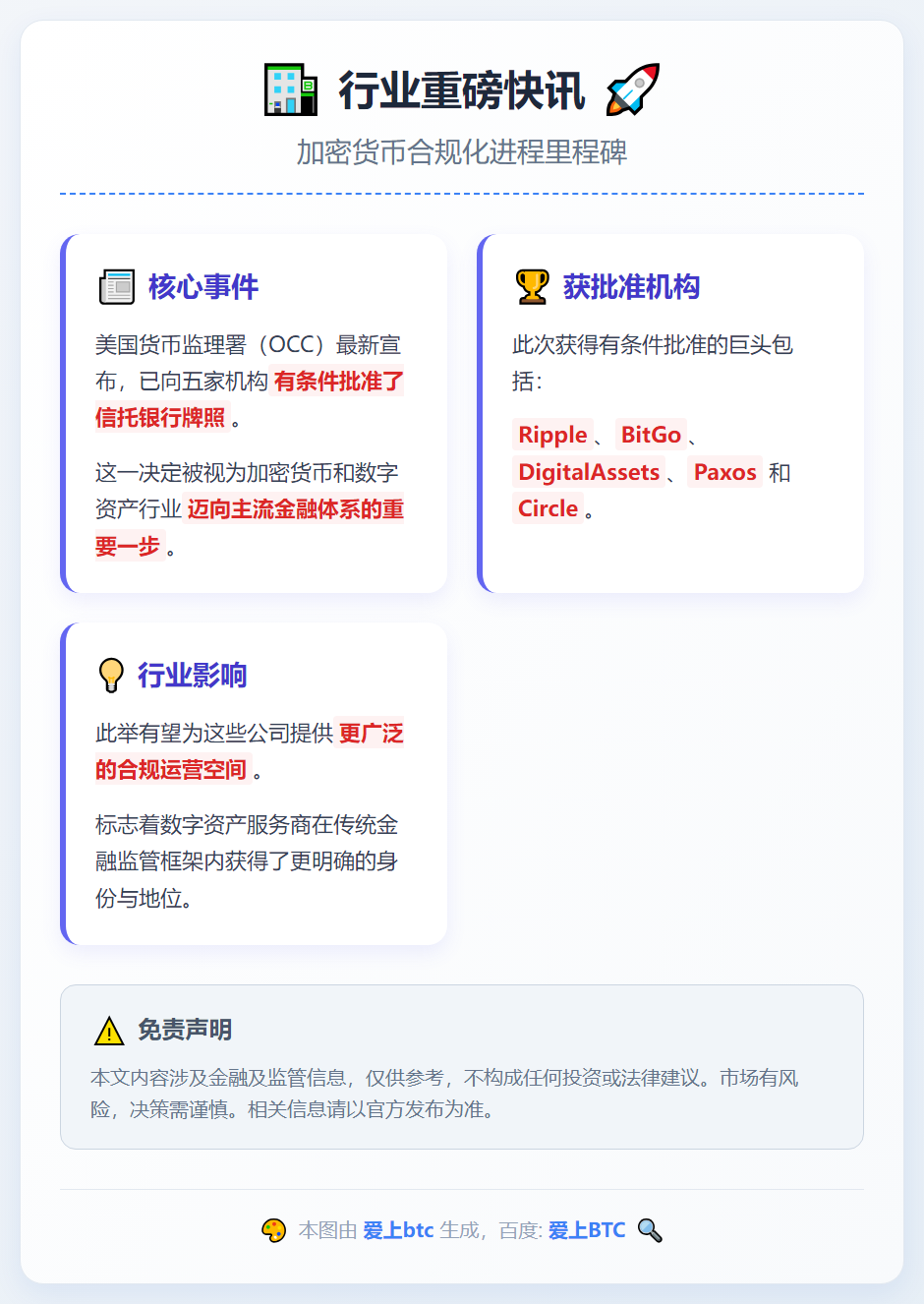 五家机构获有条件信托银行牌照
