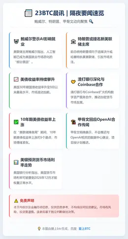 23btc晨讯 | 12月13日隔夜要闻速览