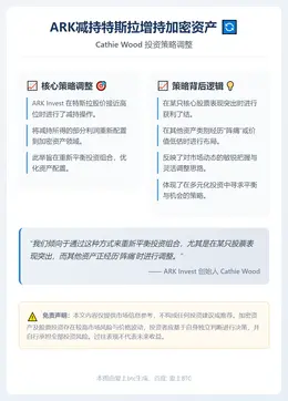 ARK减持特斯拉增持加密资产
