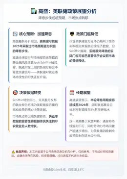 高盛：美联储或加速降息 非农重要性下降
