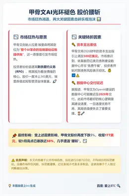 甲骨文AI光环褪色 股价腰斩