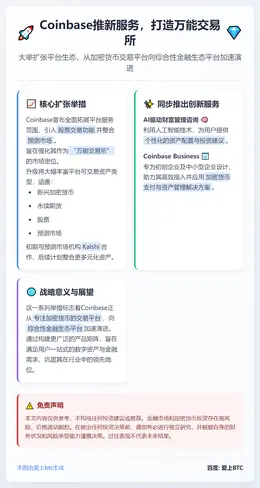 Coinbase推新服务，打造万能交易所