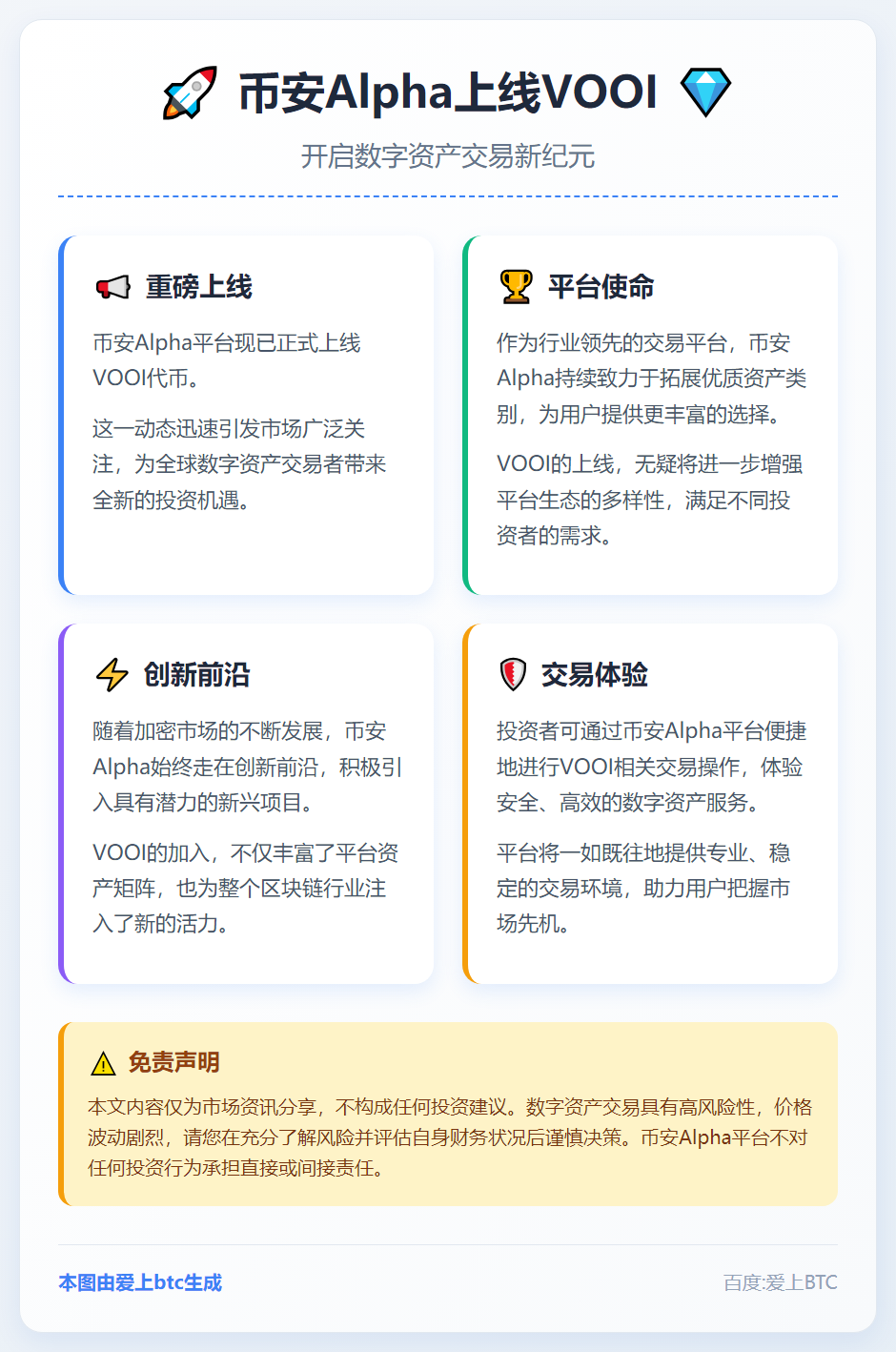 币安Alpha上线VOOI