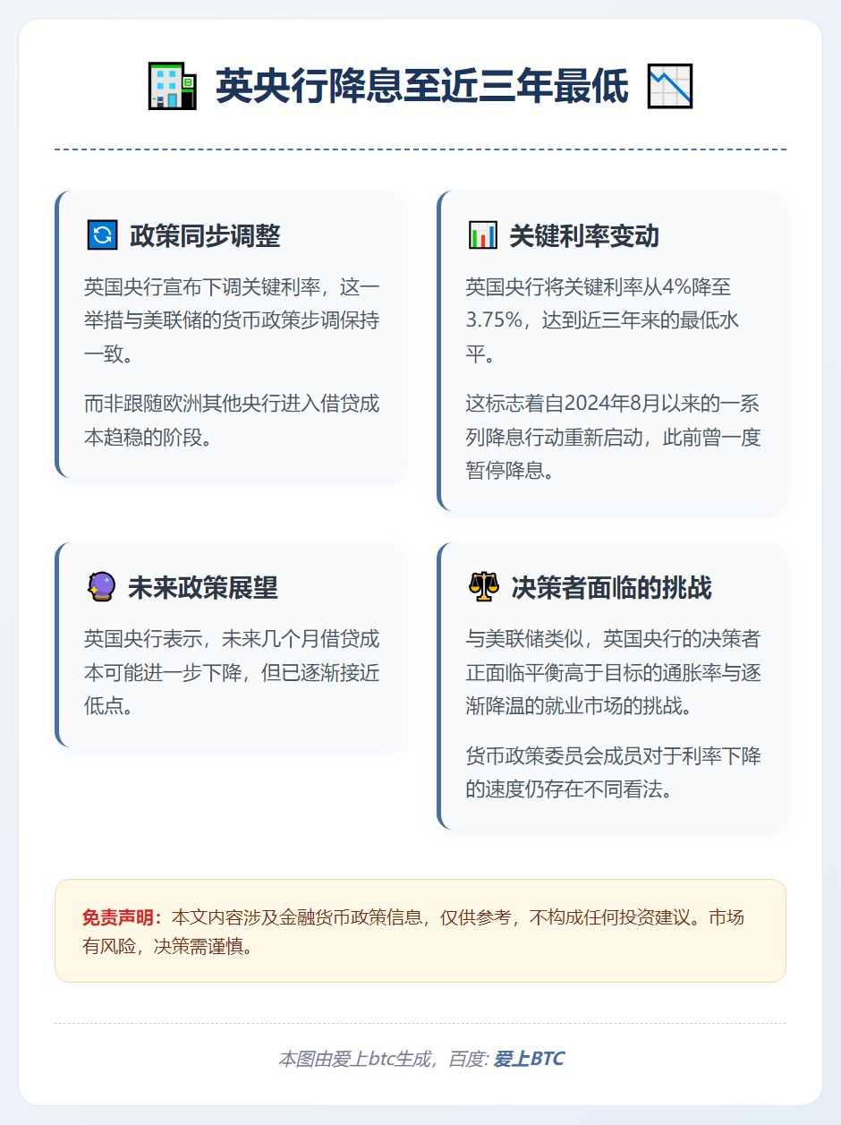 英央行降息至近三年最低