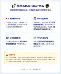 加密市场立法临近突破