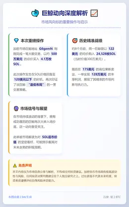 巨鲸再出手：4.1万枚SOL大额买入