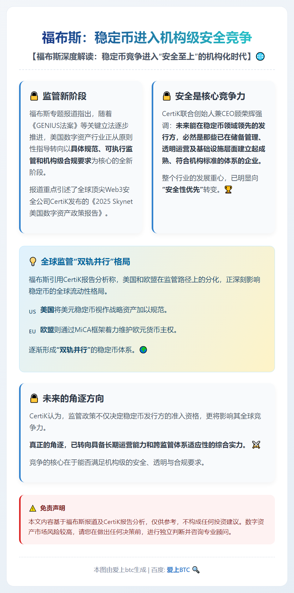 福布斯：稳定币进入机构级安全竞争