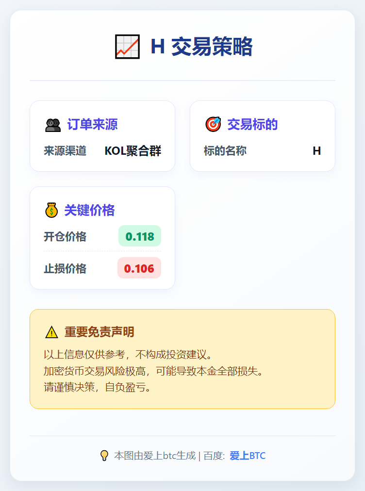 H交易策略
