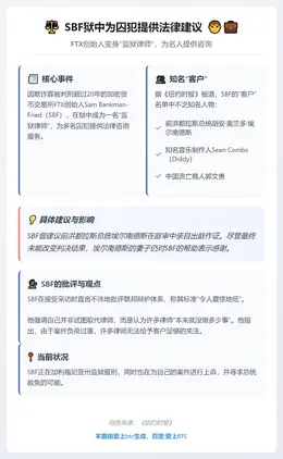 SBF狱中为囚犯提供法律建议