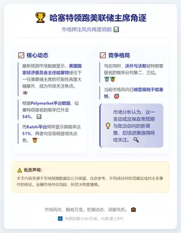 哈塞特领跑美联储主席角逐