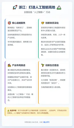 浙江：打造人工智能高地 实施“人工智能+”行动
