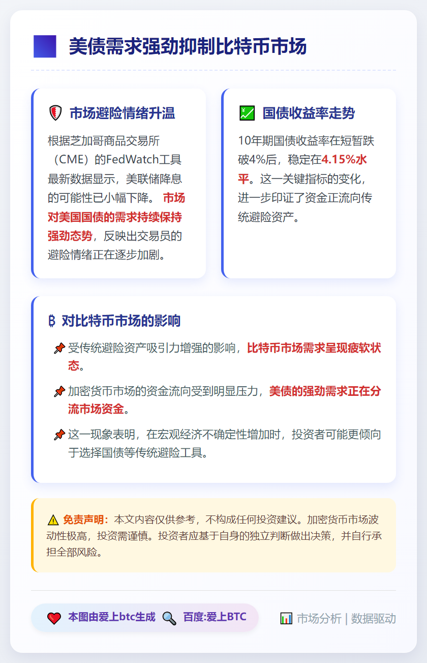 美债需求强劲抑制比特币