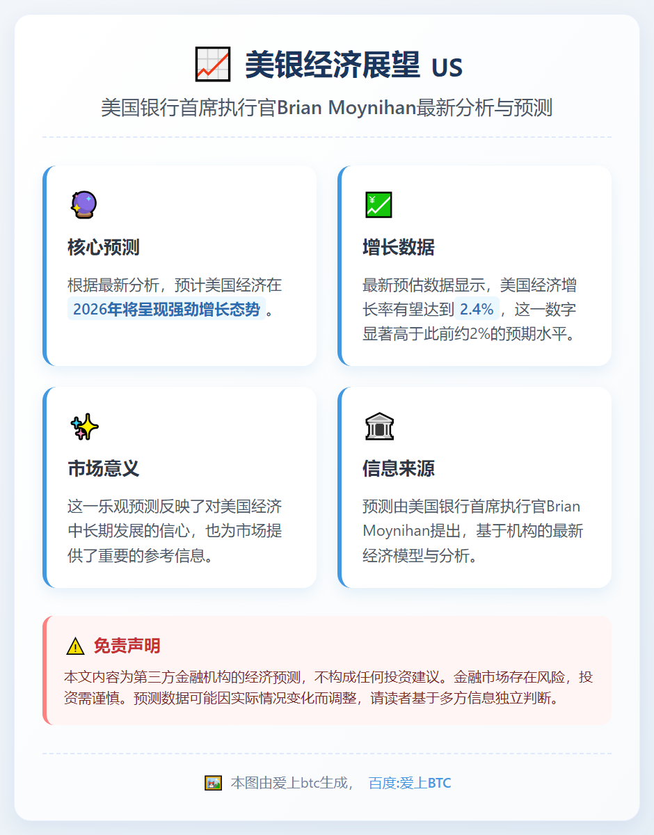 美银：2026年美国经济将强劲增长