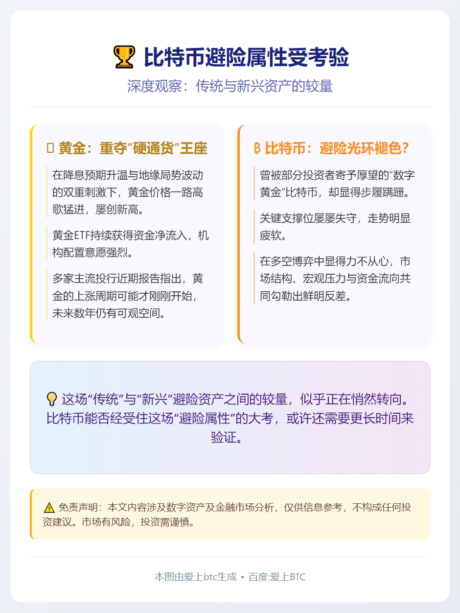 比特币避险属性受考验