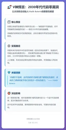 V神预言：2030年代代码零漏洞