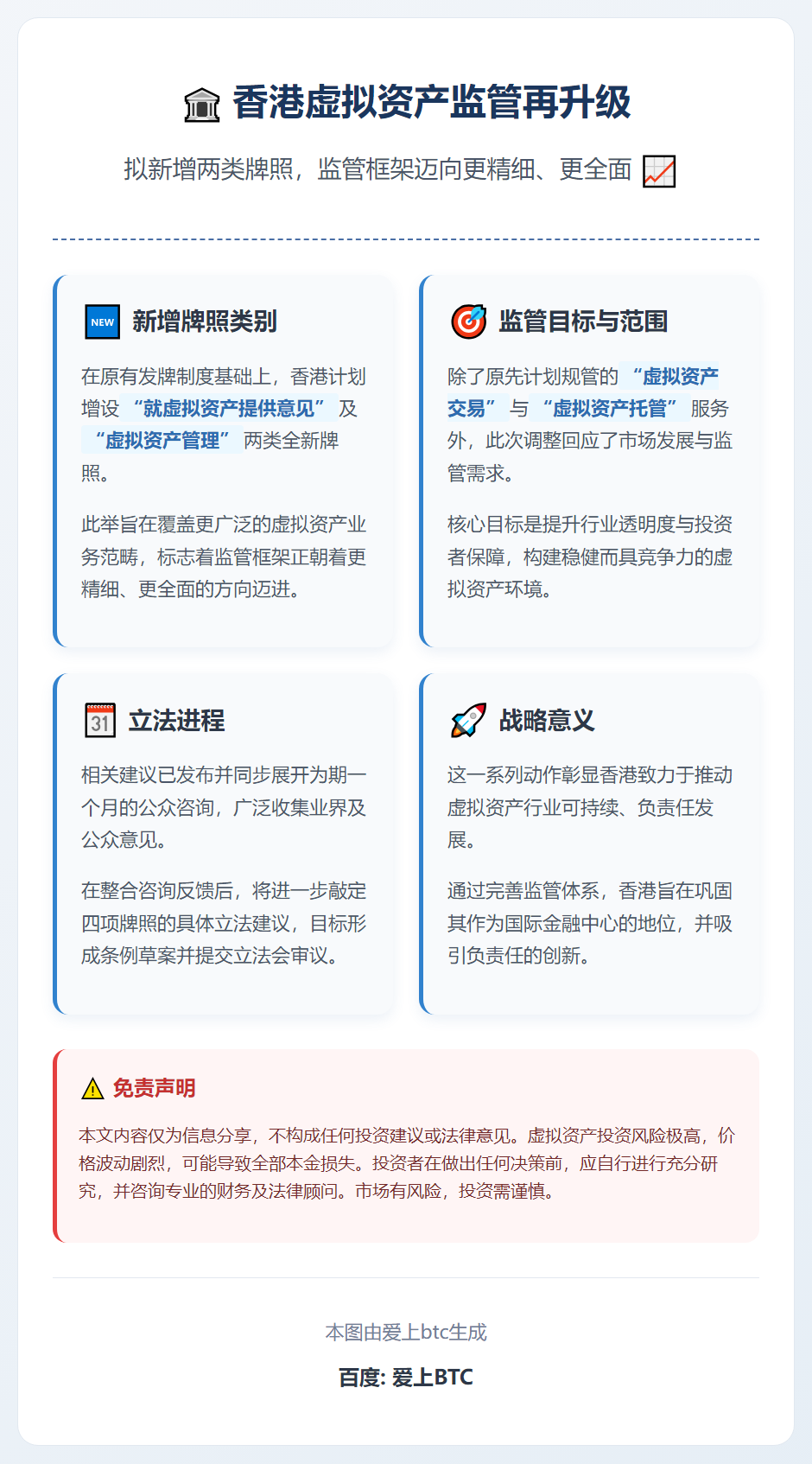香港拟增虚拟资产牌照类别