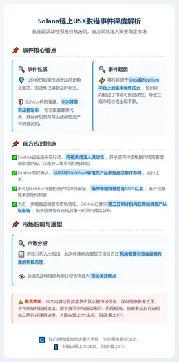 Solstice：Orca与Raydium抛压致USX价格下