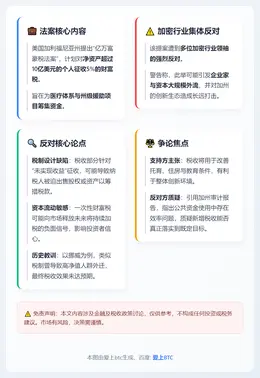 加州拟征富豪税 加密业高管反对