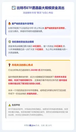 比特币ETF遭遇最大规模资金流出