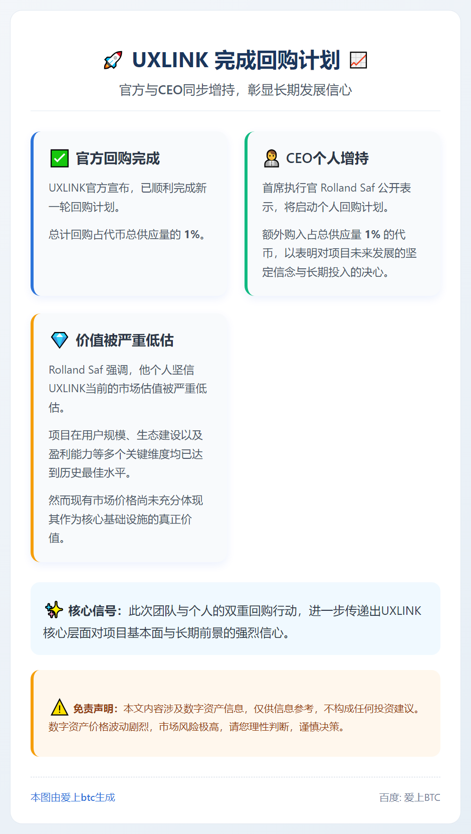 UXLINK完成12月回购计划，总量1%