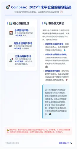 Coinbase：2025年未平仓合约量创新高