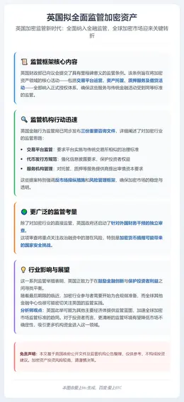 英国拟全面监管加密资产
