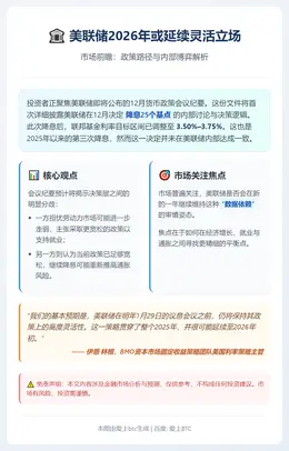 美联储2026年或延续灵活立场