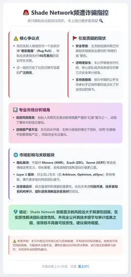 Shade Network频遭诈骗指控